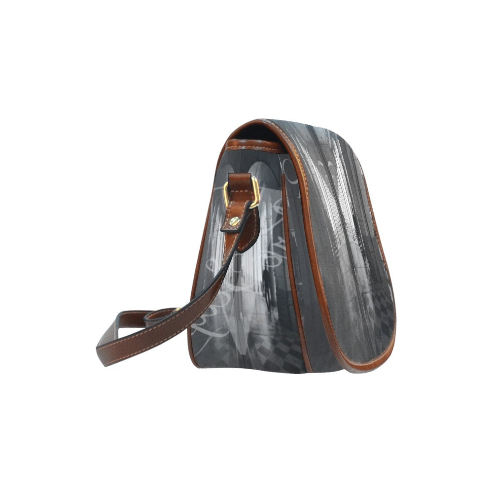 Downtown Calgary Alberta Saddle Bag