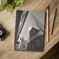 Cityscape Softcover Journal — Black & White Calgary Architecture Notebook