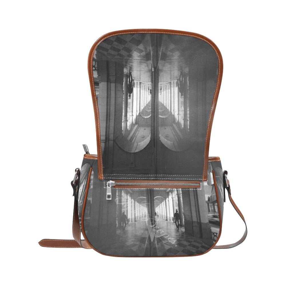 Downtown Calgary Alberta Saddle Bag