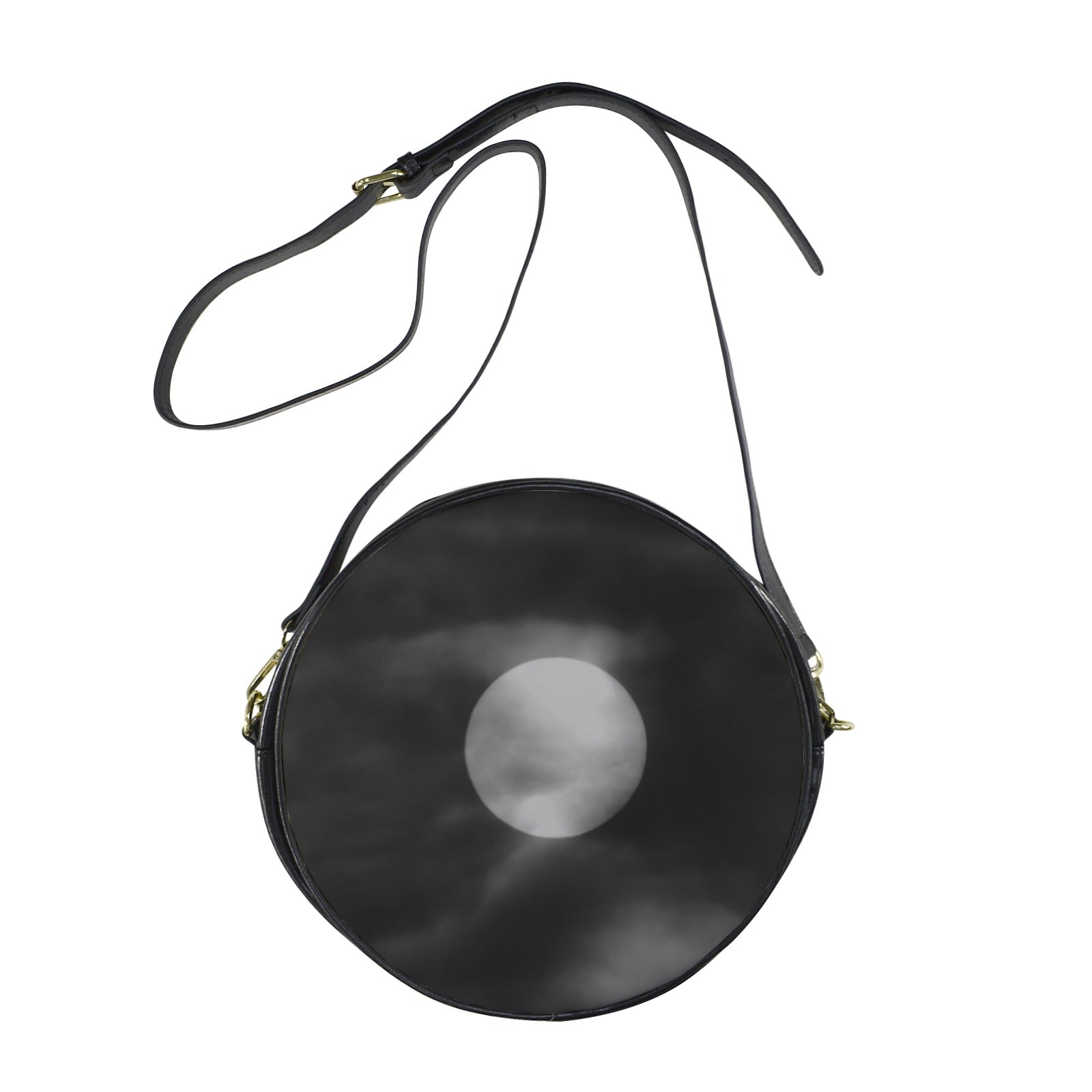 Moon Purse Round Messenger Bag-Large