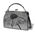 Vintage Floral Bag Kisslock Crossbody Shoulder Bag-Large