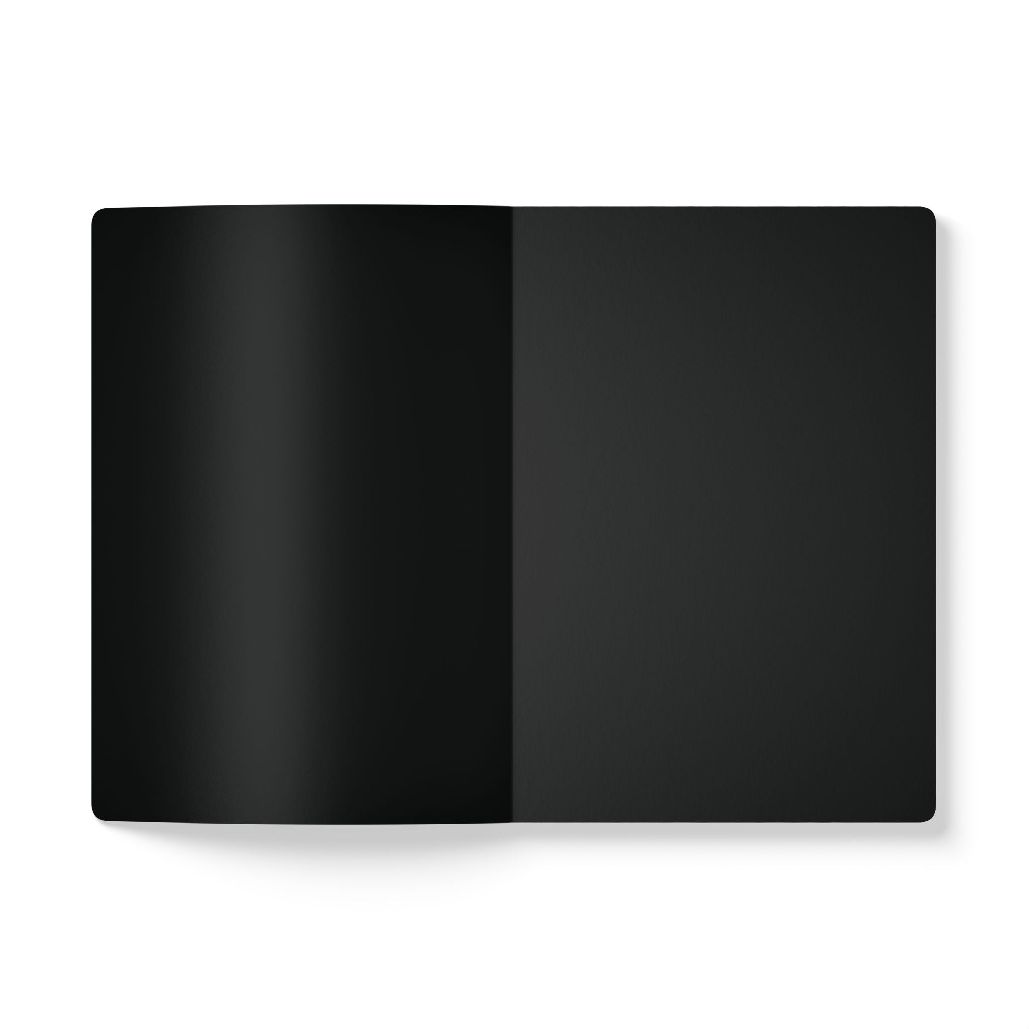 Cityscape Softcover Journal — Black & White Calgary Architecture Notebook