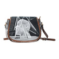 Downtown Calgary Alberta Saddle bag