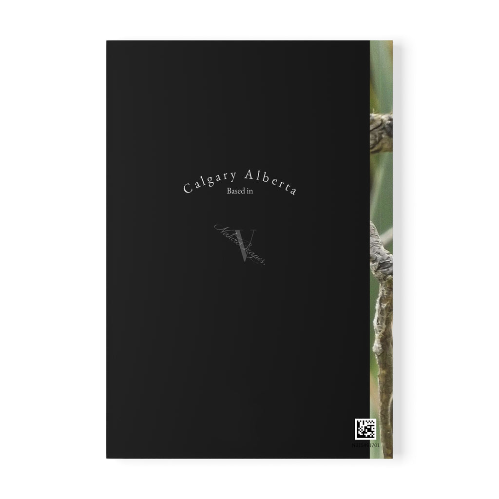 A5 Softcover Notebook — Fluffed Sparrow Photography Cover (Calgary Alberta)