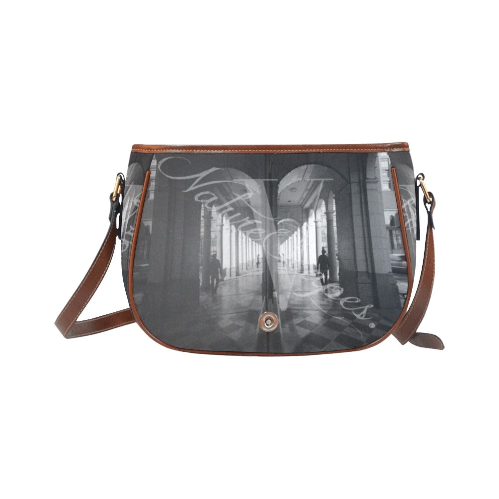 Downtown Calgary Alberta Saddle Bag