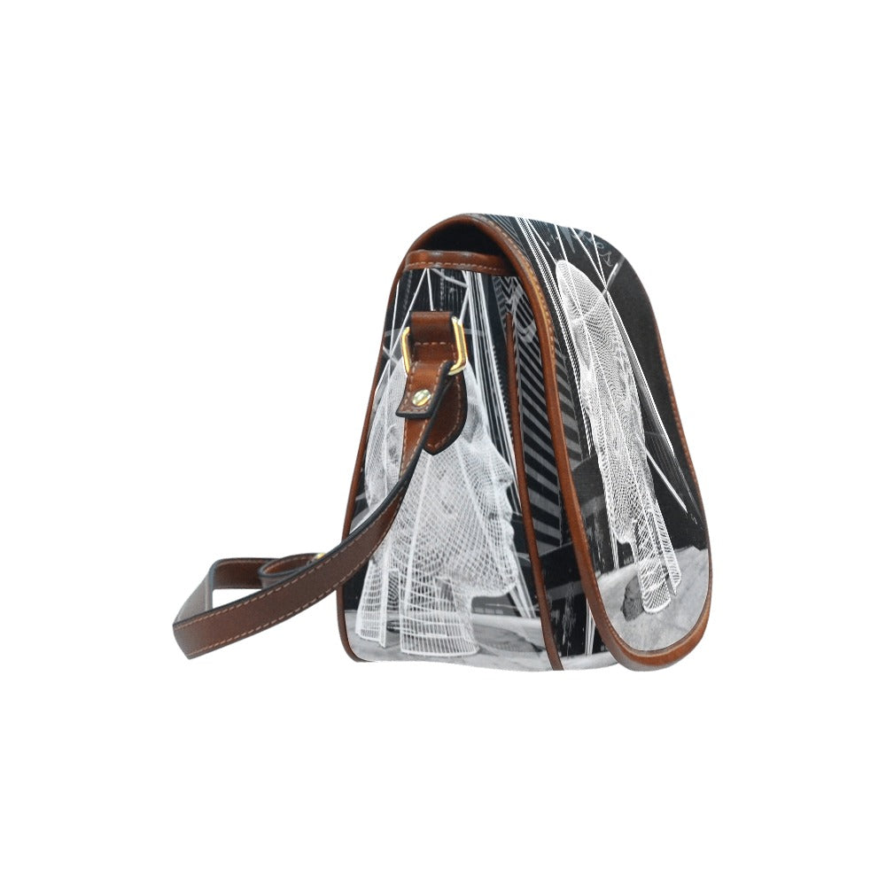 Downtown Calgary Alberta Saddle bag