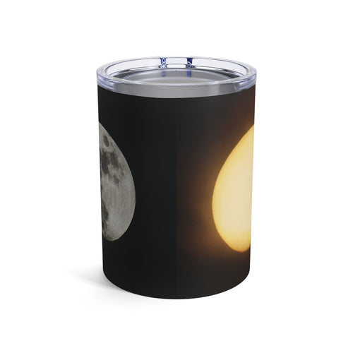 10oz Moon & Sun Tumbler — Celestial Insulated Drink Cup