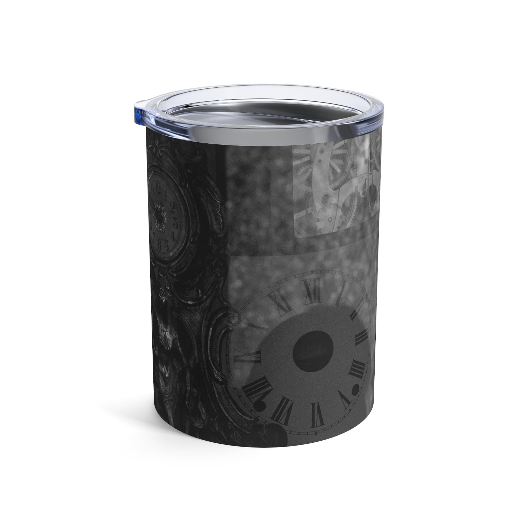 Vintage Pocket Watch Collage Tumbler