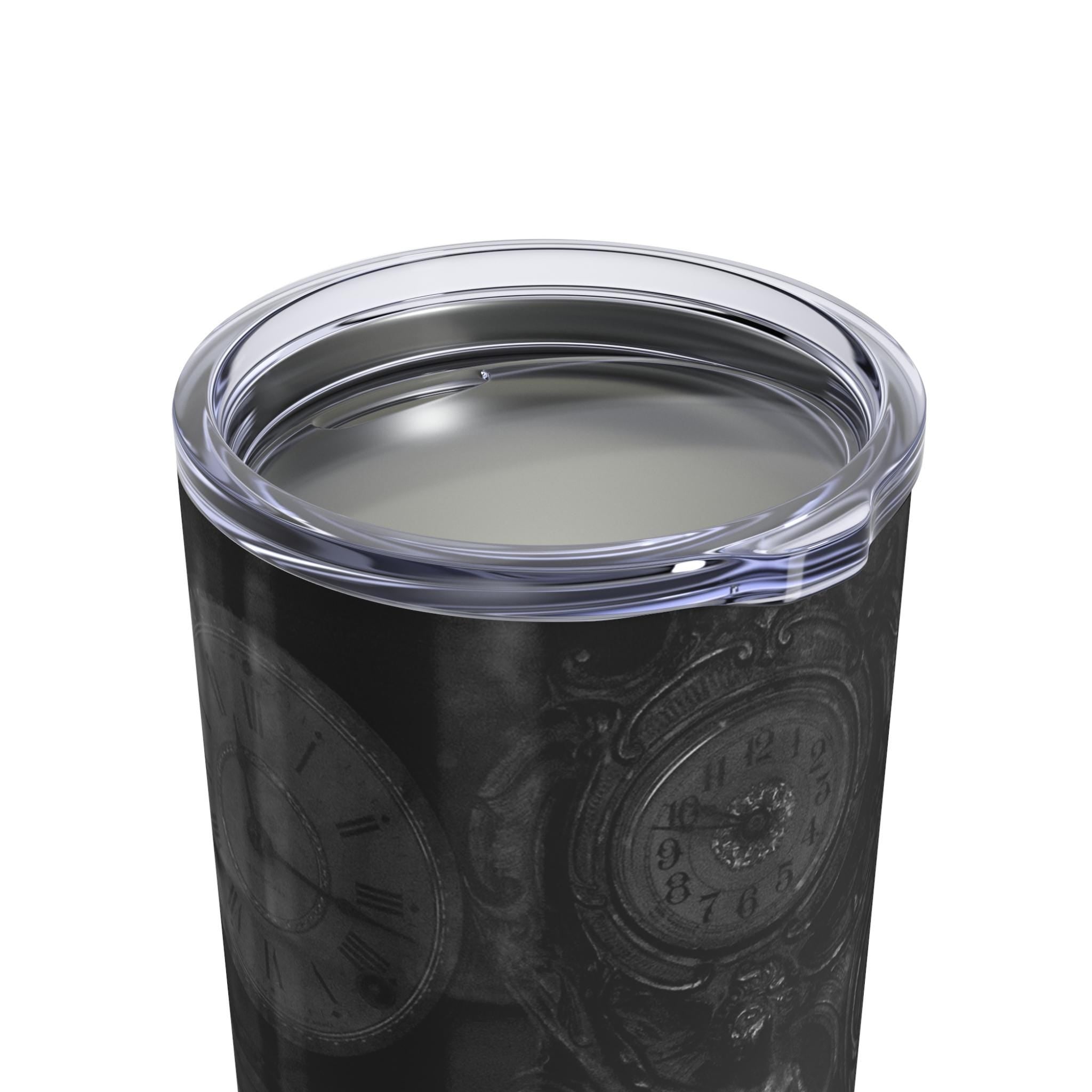 Vintage Pocket Watch Collage Tumbler