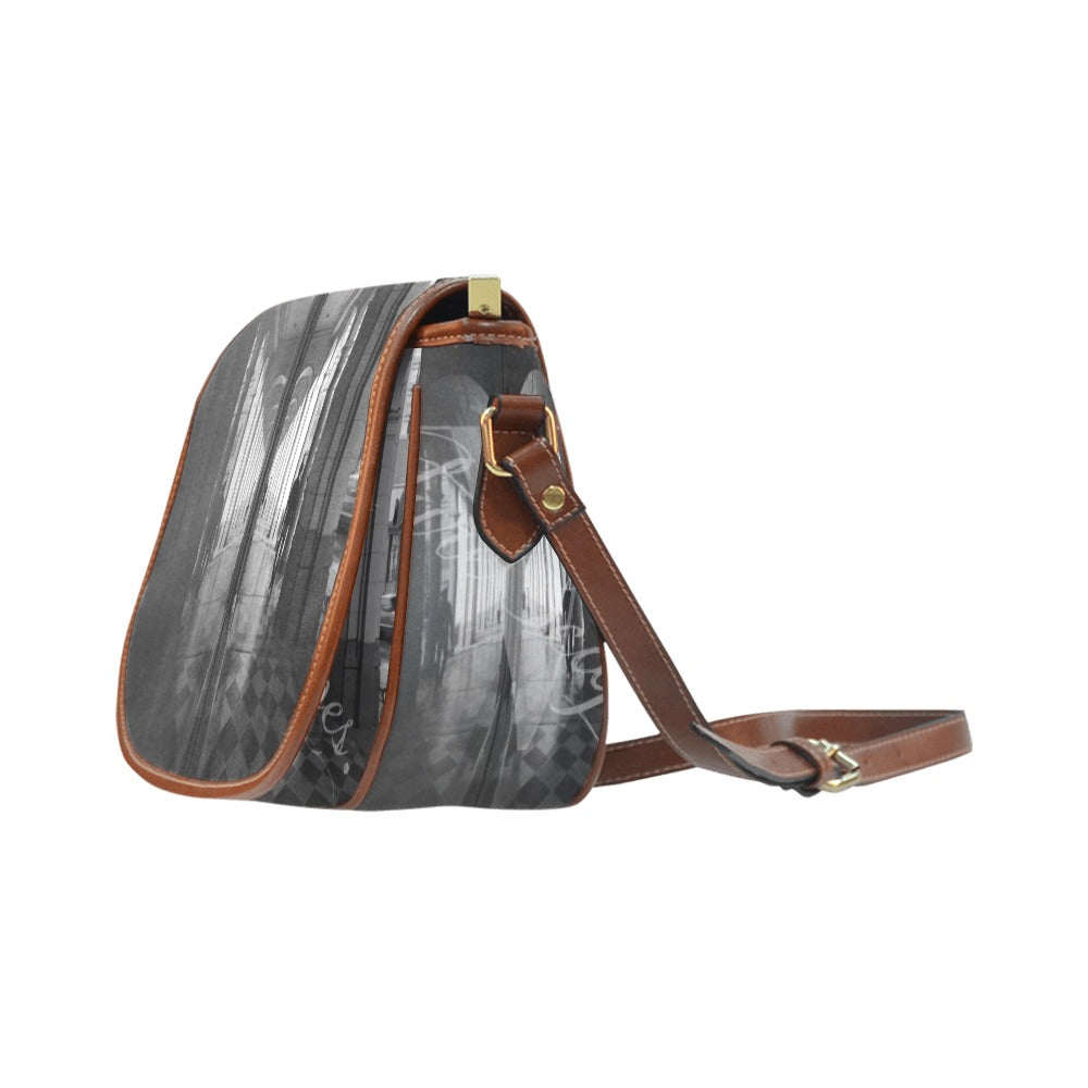 Downtown Calgary Alberta Saddle Bag